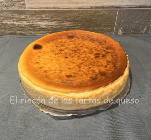 Tarta de queso clásica en El rincón de las tartas de queso