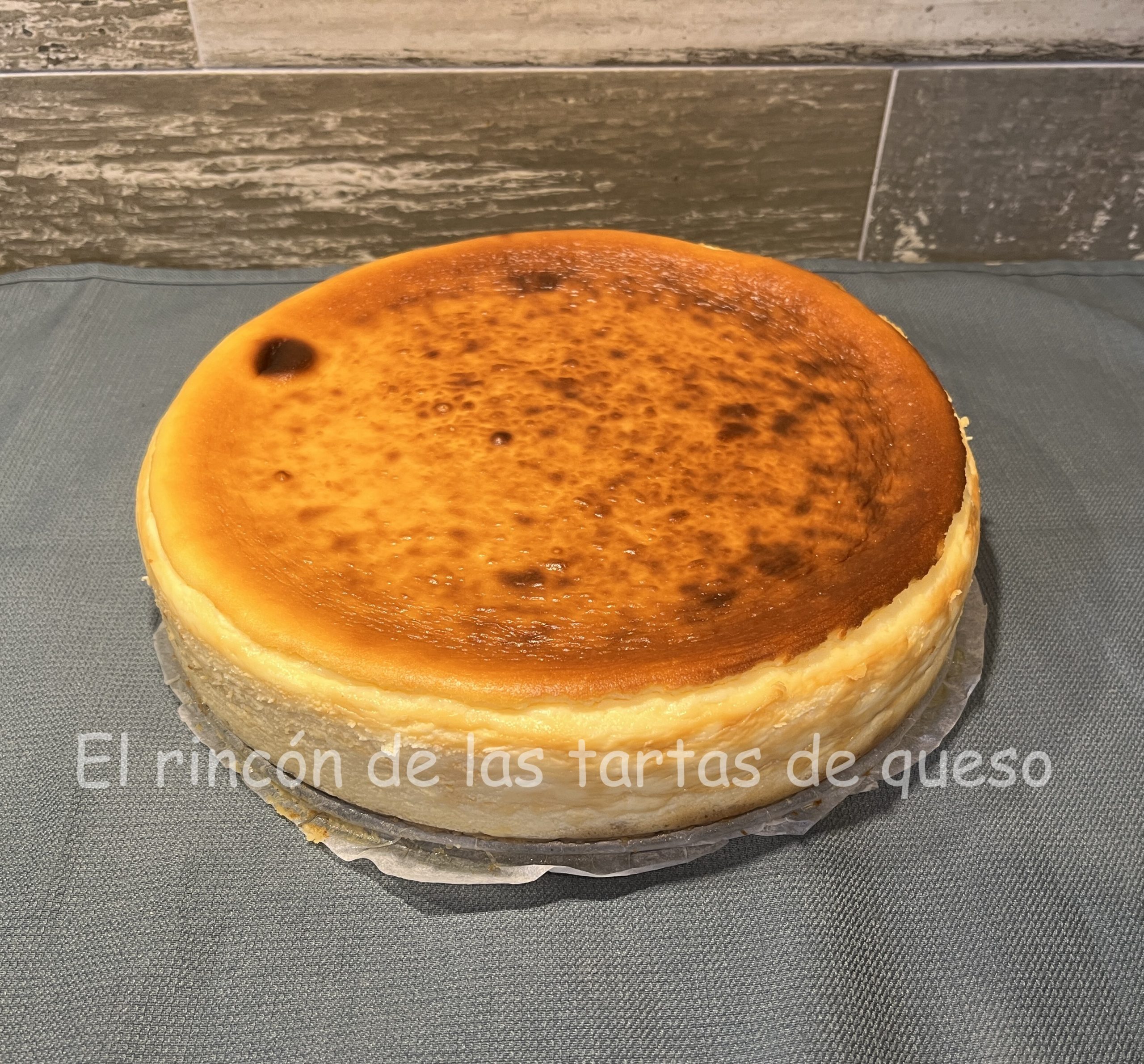 Tarta de queso clásica en El rincón de las tartas de queso