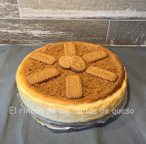 Tarta de queso de Lotus en El rincón de las tartas de queso