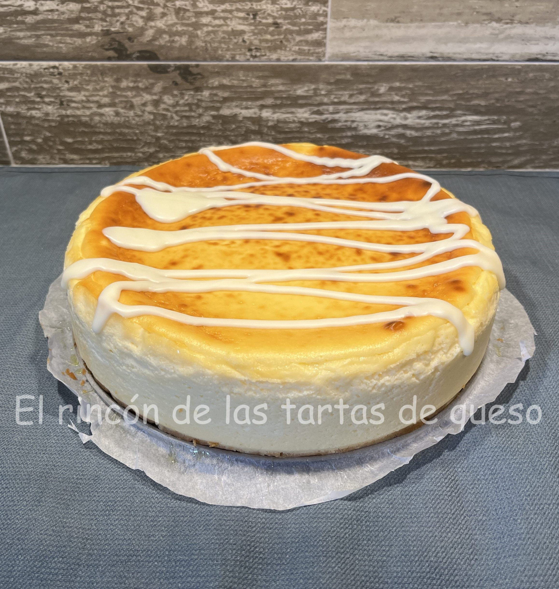 Tarta de queso Choco blanco