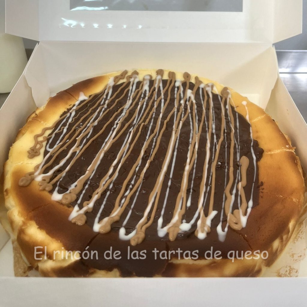 Tarta de queso de Ferrero en El rincón de las tartas de queso